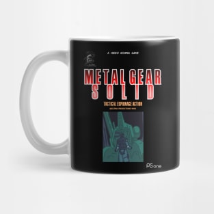 Metal Gear Solid Retro Boxart Mug